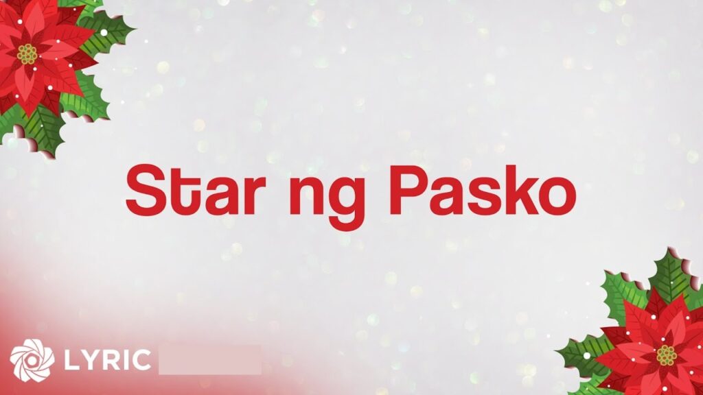star ng pasko lyrics