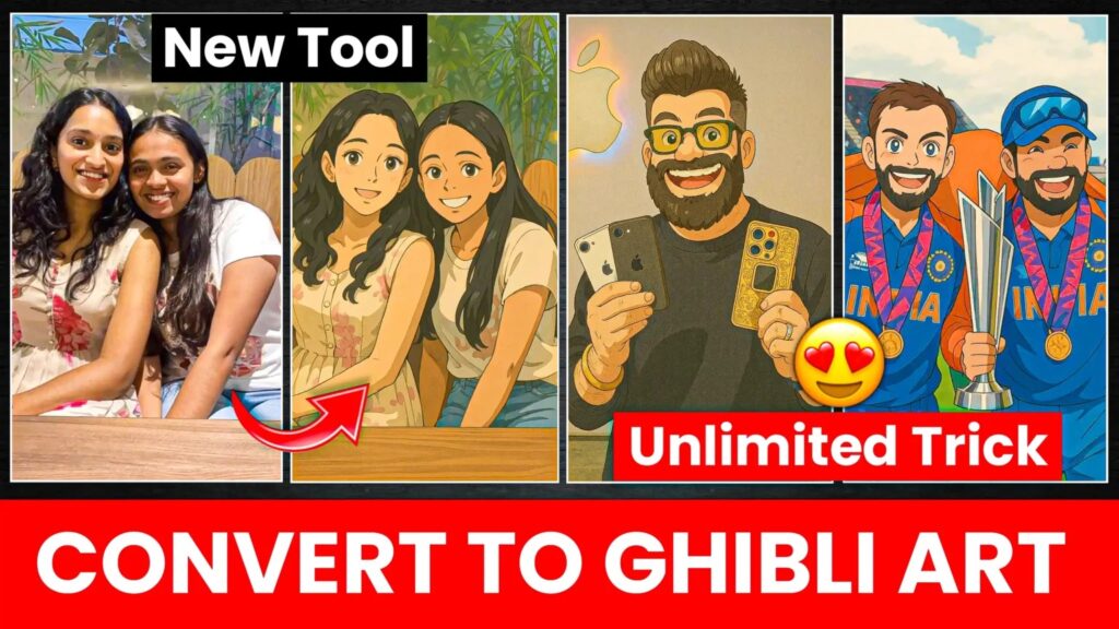 Ghibli Art AI Photo Editing Generator 100% Free 2025