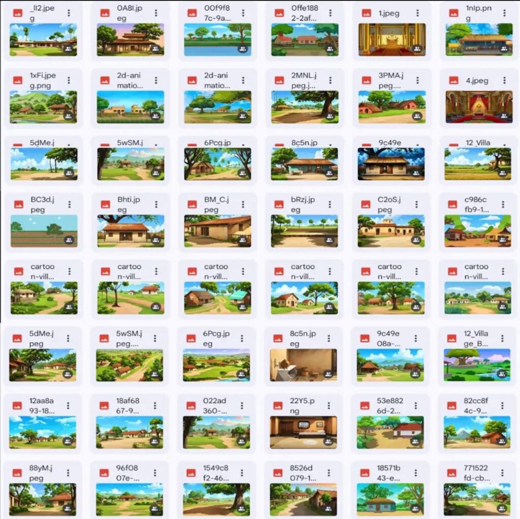 Download All Materials 2D Animation Cartoon