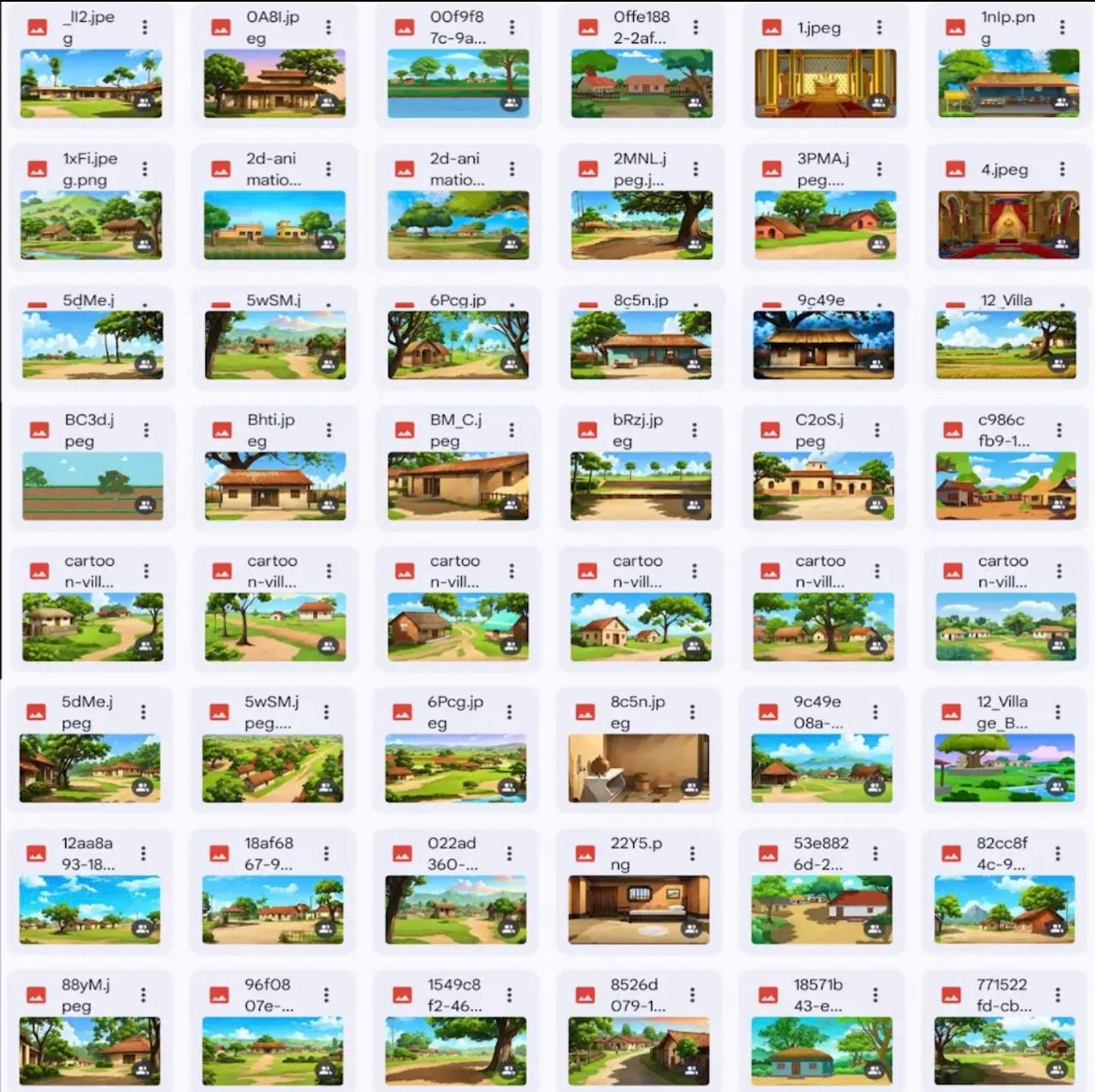 Download All Materials 2D Animation Cartoon
