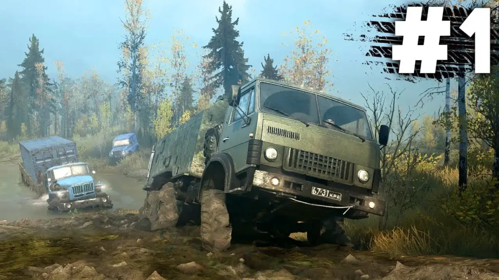 Download MudRunner (MOD, Unlocked) 1.5.5.0 free on android