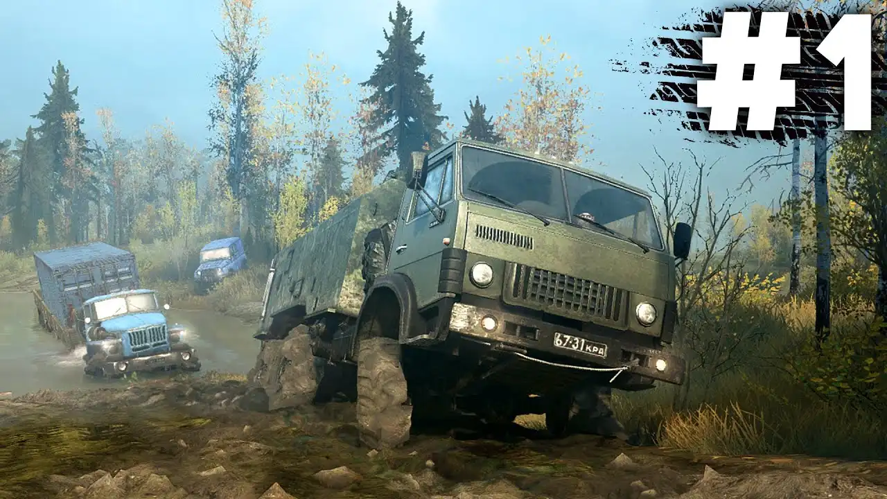 Download MudRunner (MOD, Unlocked) 1.5.5.0 free on android