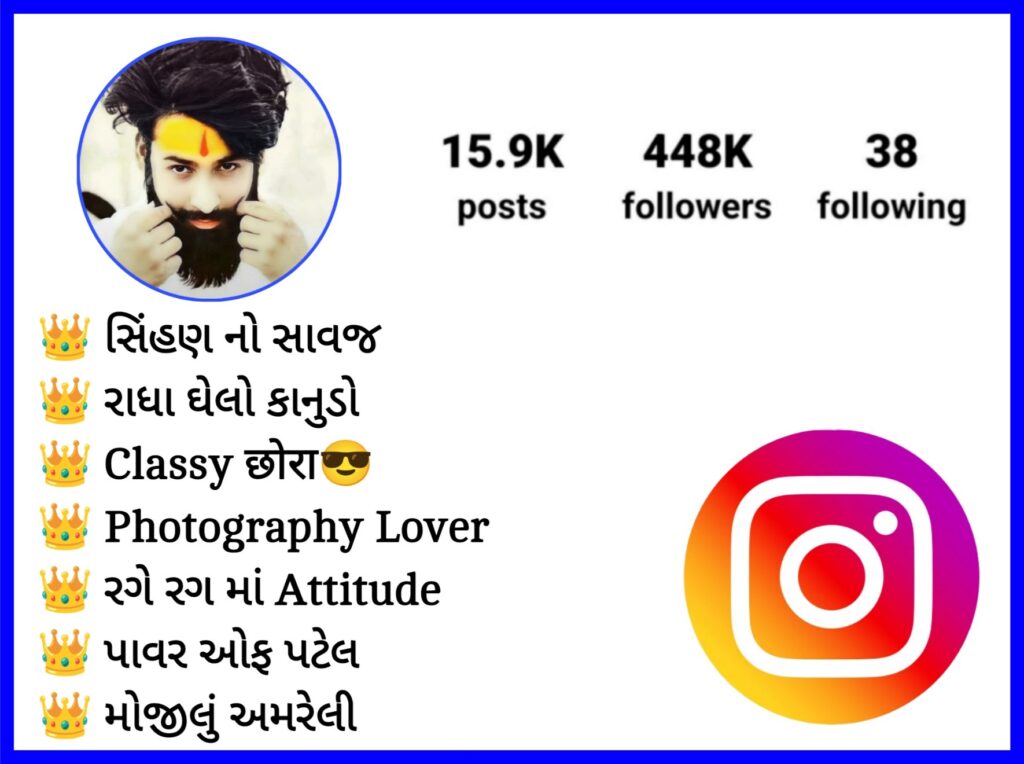🔥instgram Bio For Patel Boys New 2026🔥