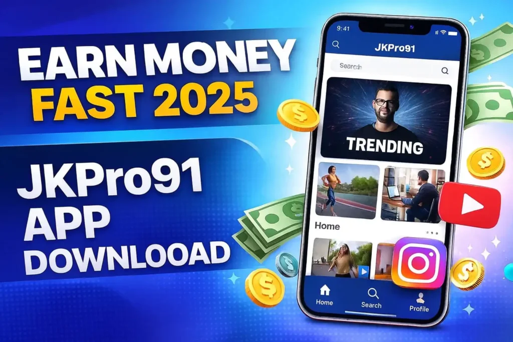 JKPro91 App Review (2025): New PKR Earning App Pakistan – JazzCash & Easypaisa Withdrawal | Real or Fake?