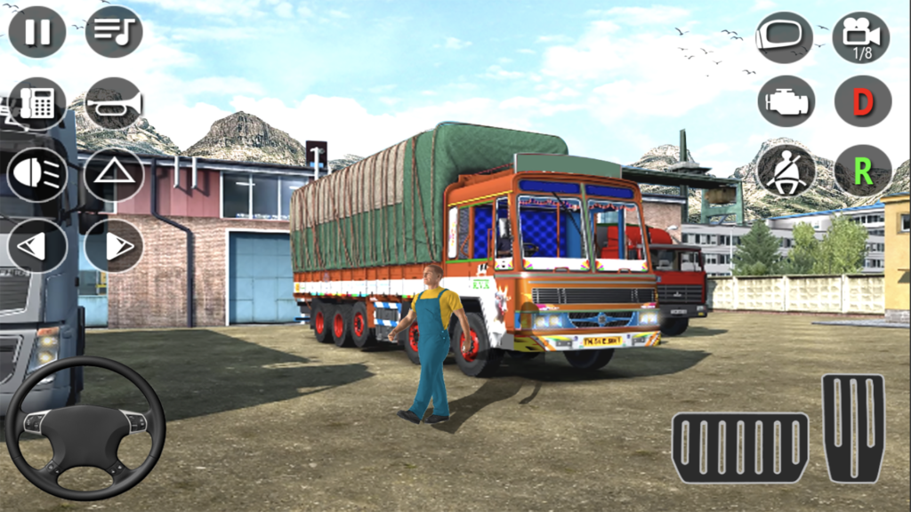 Indian Cargo Truck Wala Gam