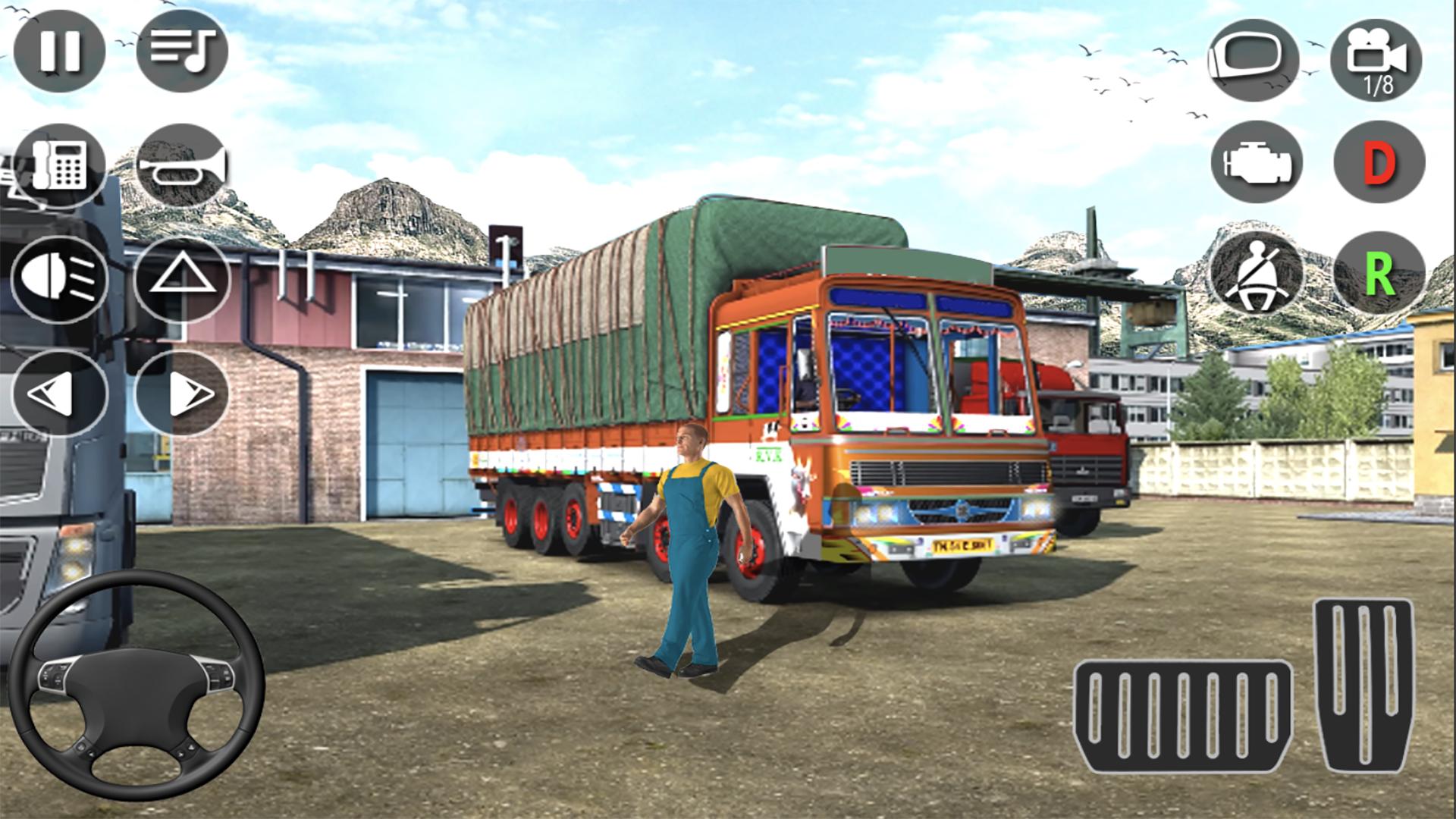 Indian Cargo Truck Wala Gam